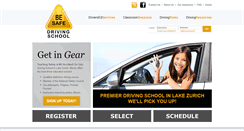Desktop Screenshot of besafedrivingschool.com